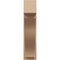 Ekena Millwork 8-in W x 26-in D x 32-in H Funston Block Rough Cedar Woodgrain TimberThane Outlooker, Primed Tan OUTUR080X26X32FST44RCPR - alternate 4
